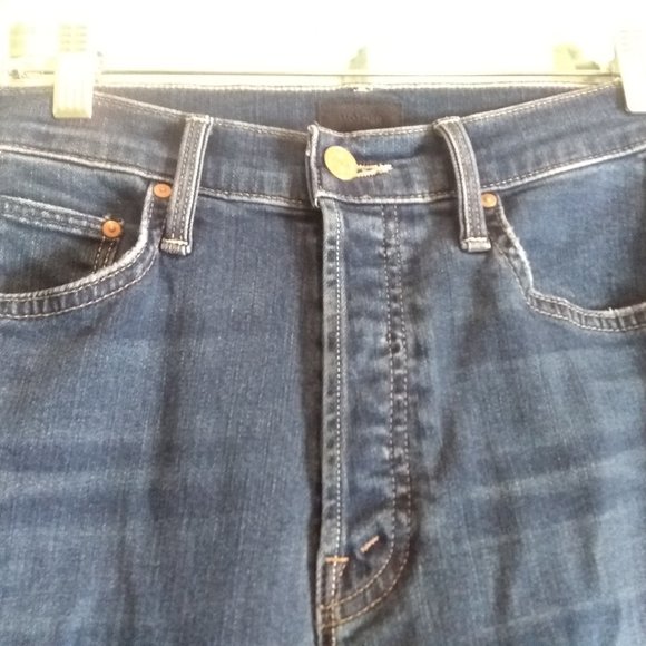 Mother Tomcat Cropped Jeans 27 Snipped in the Bud - Picture 2 of 7